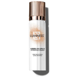 Luminess primer hidratante en spray para aerógrafo, prepara la piel para la base.