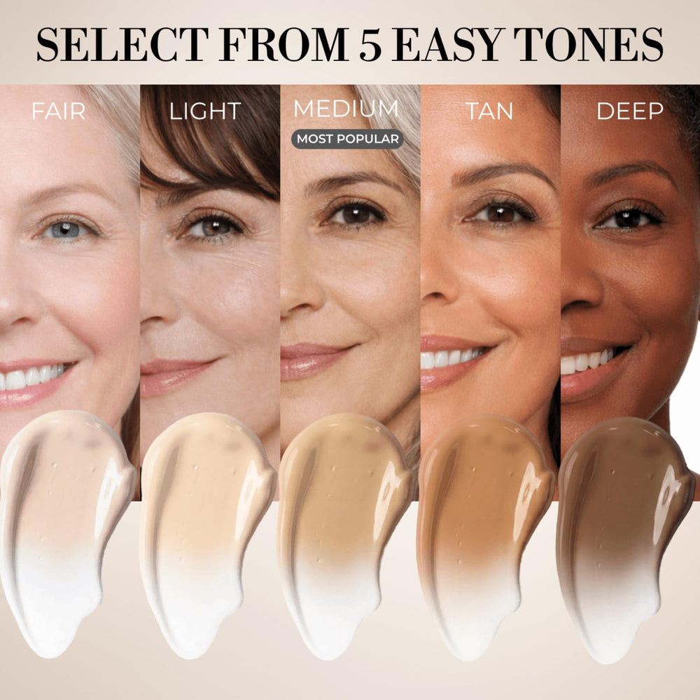 Luminess SPF 50 primer creates a luminous base with broad protection.