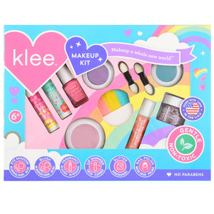 Sombra compacta púrpura Luna Star Klee, look suave y seguro para piel sensible.