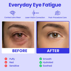 Mascarilla ocular Lure Essentials calor suave para ojos cansados