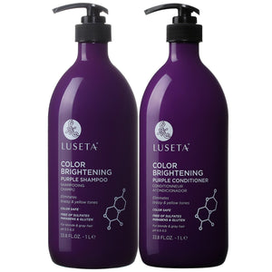 Luseta Champú Morado neutraliza tonos amarillos en rubio o gris