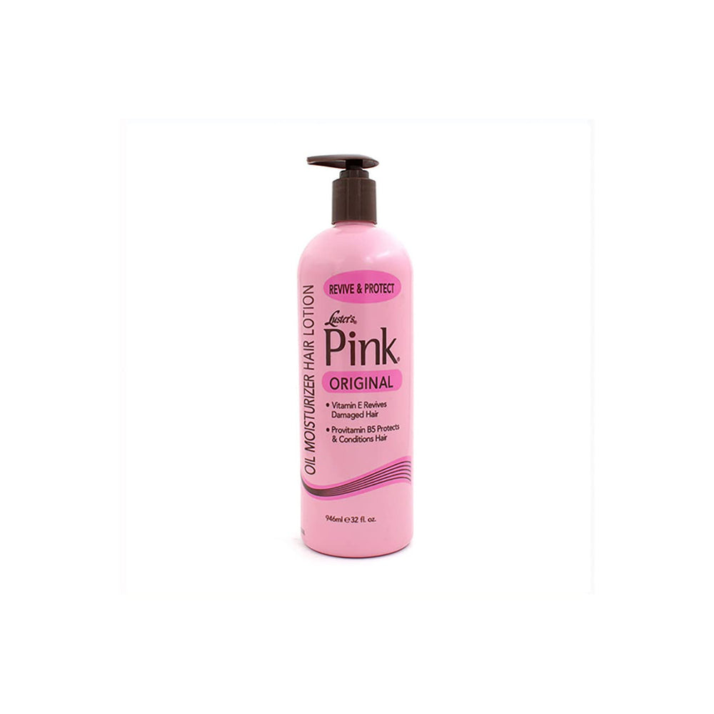 Luster's Pink Hidratante de Aceite para Cabello, botella 946 ml, hidratación profunda.