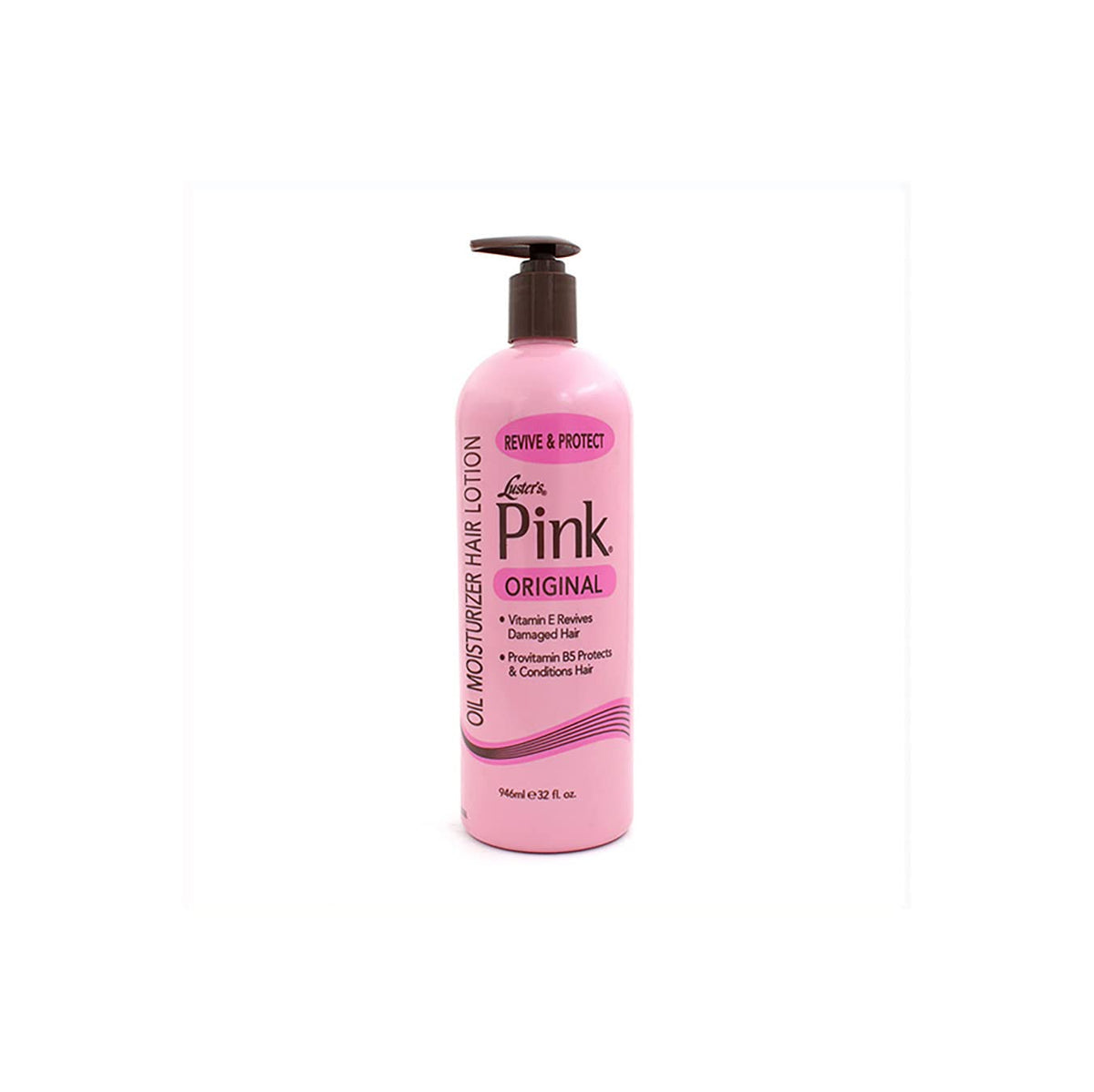 Luster's Pink Hidratante de Aceite para Cabello, botella 946 ml, hidratación profunda.