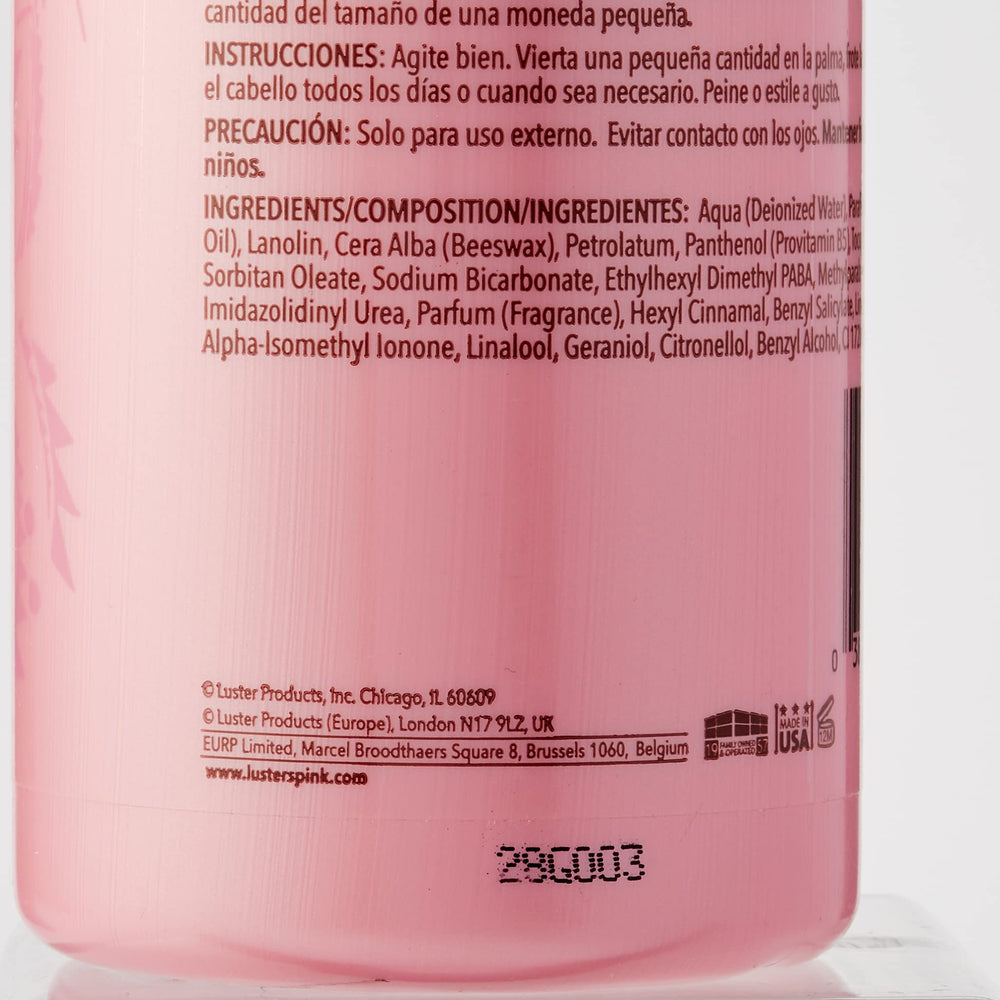 Fórmula con Pro-Vitamina B5 y vitamina E para nutrir la fibra capilar.