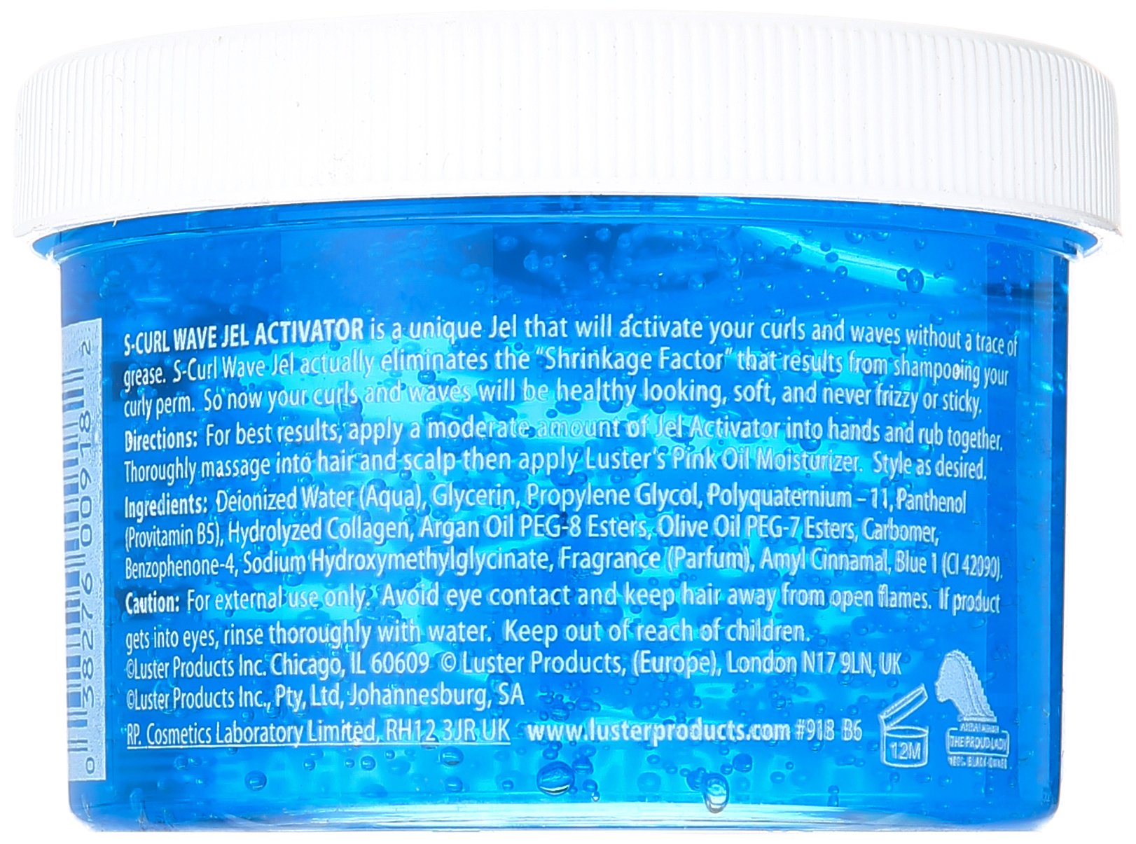 Aplicación en cabello texturizado con Luster's S Curl para controlar el frizz y crear ondas
