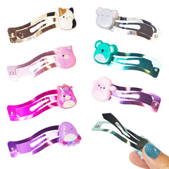 LUV HER clip sin deslizamiento para pelo, cómodo y seguro para niñas activas.
