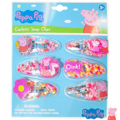 LUV HER horquillas pelo set 6 Peppa, colores vivos para peinados