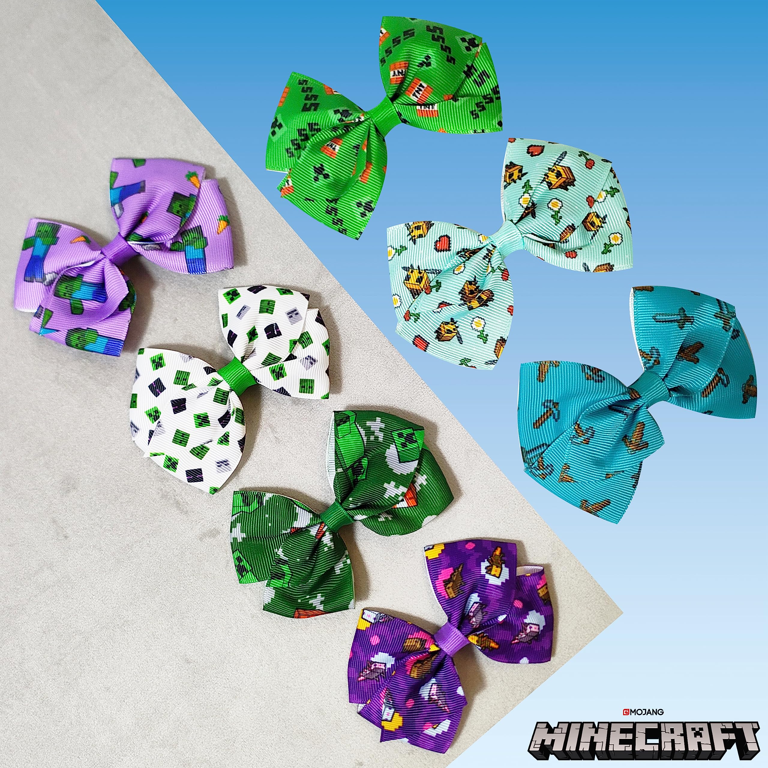 LUV HER Minecraft accesorios para peinar, fáciles de colocar y quitar
