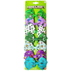 LUV HER Minecraft diademas para niñas, set de 7 piezas multicolor para peinados fáciles