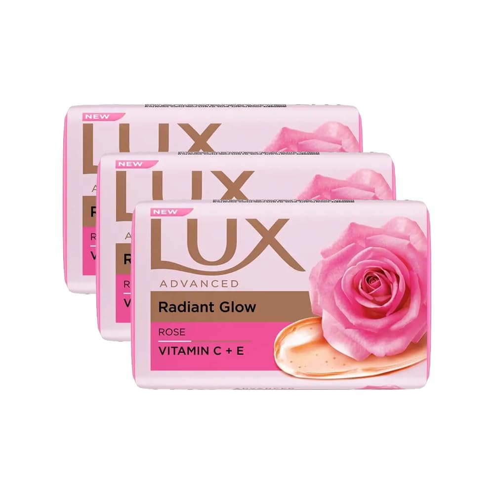 Lux barra jabón seda suave rosa, limpieza delicada para piel sensible.