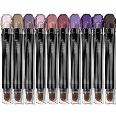 Luxaza Sombra Ojos Barra Púrpura con color intenso para párpados vibrantes
