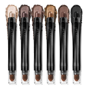 Sombra de ojos LUXAZA PRO marrón taupe mauve para definición duradera.