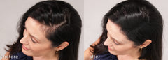 LUXE Professional cobertura natural en cabello fino para uniformidad.