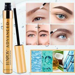 LUXROS suero cejas: envase con acabado mate para uso diario.