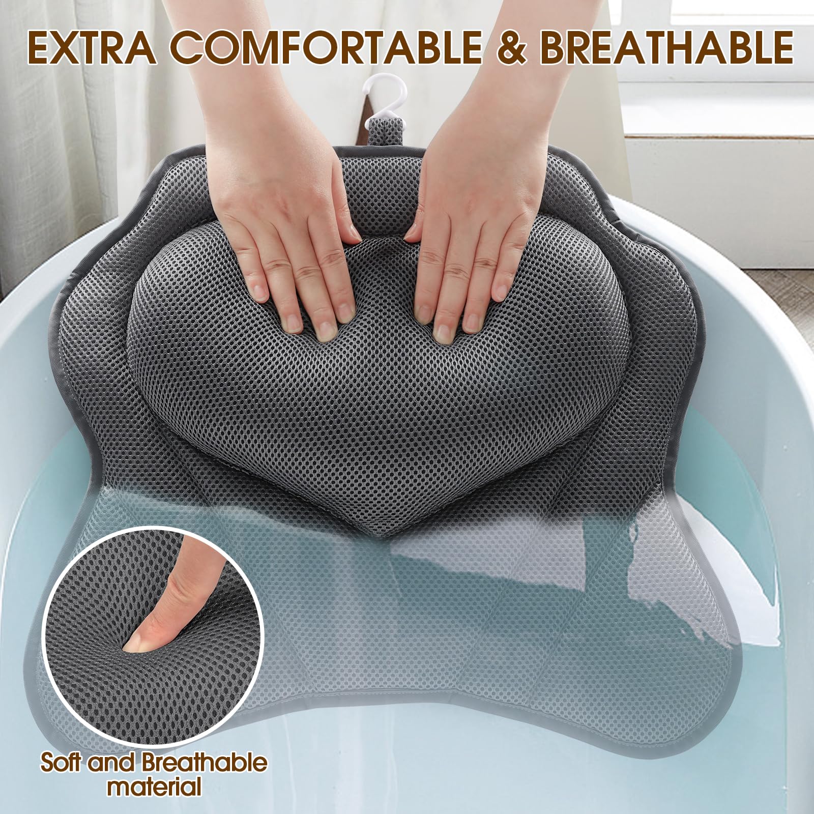 LuxStep almohada para baño limpieza rápida y secado al aire.