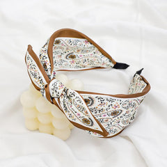 diadema lvyeer con nudo floral para mujer