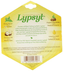 Lypsyl Protección Intensiva Menta, sensación ligera y hidratación prolongada.