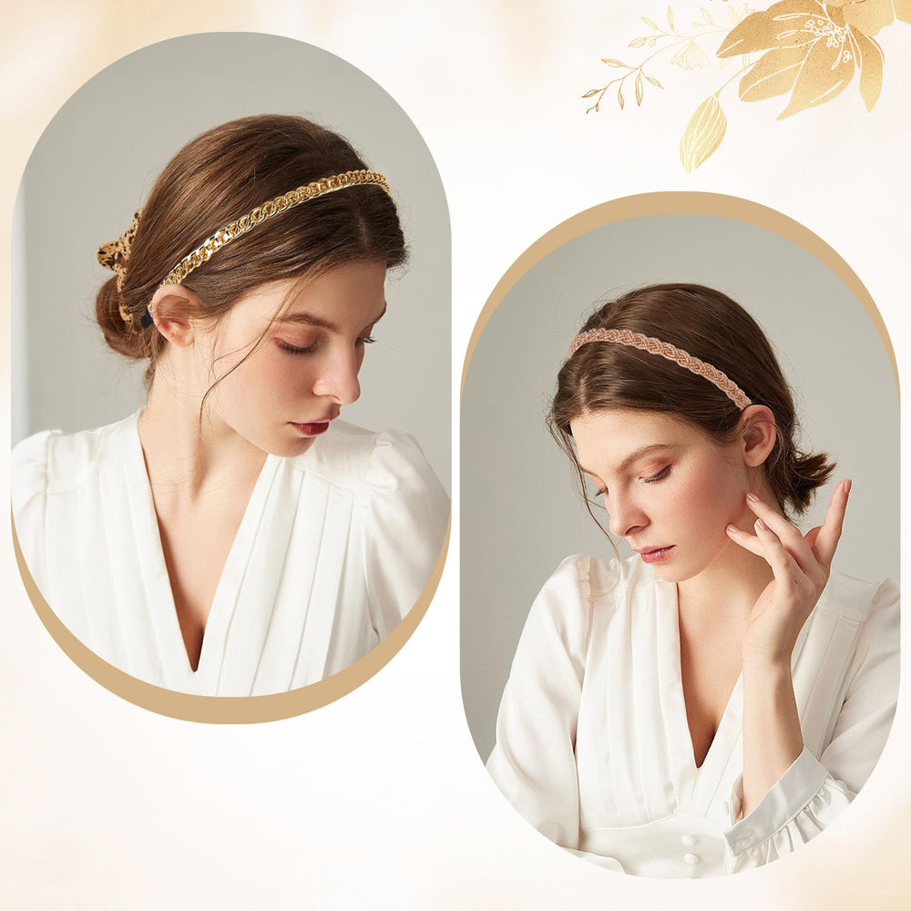 LYroo banda-cabello-ajuste-elastico: ajuste adaptable para diferentes tallas.