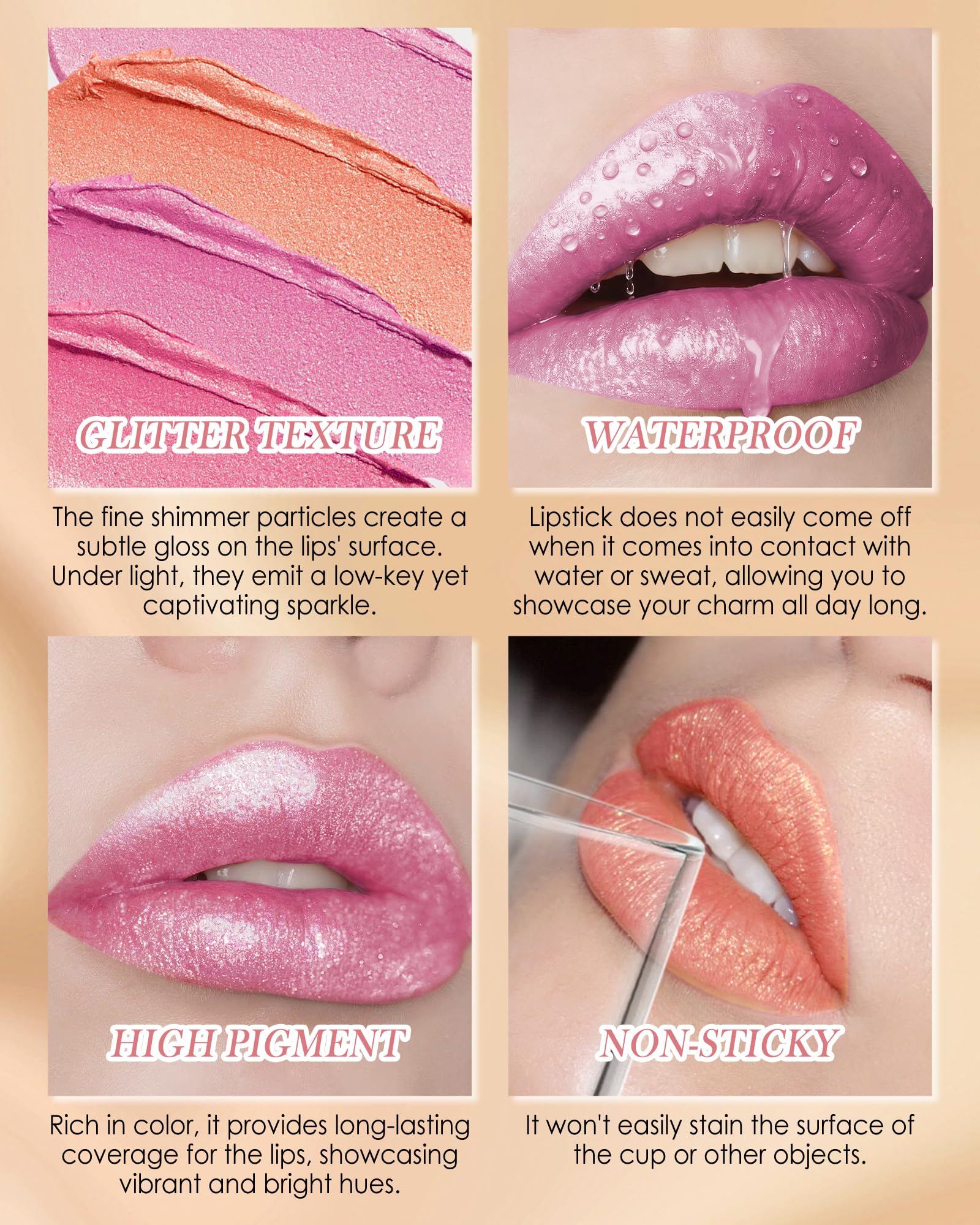 Lysdefeu envase compacto de labial; ideal para retoques rápidos