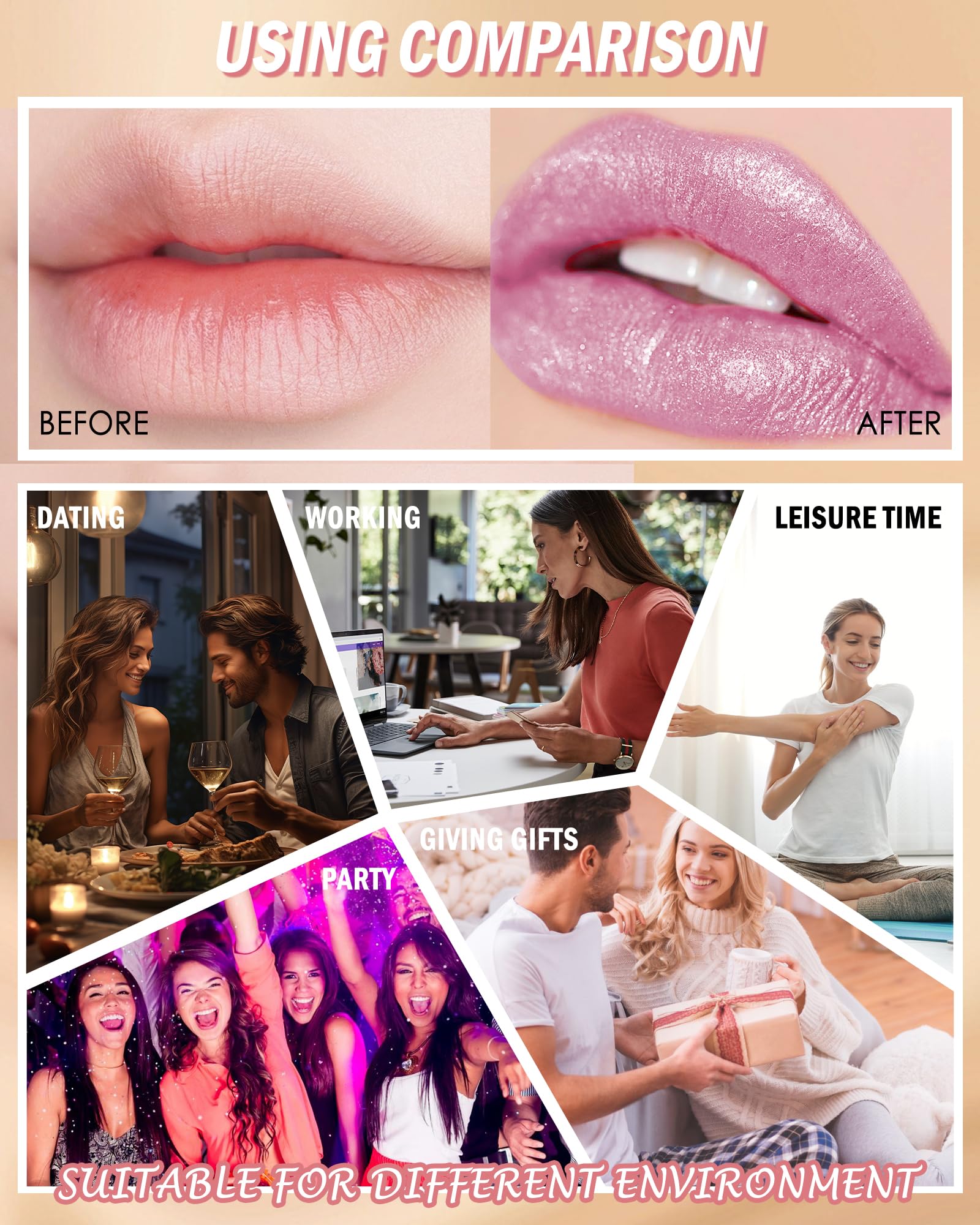 Lysdefeu labial versátil para día y noche
