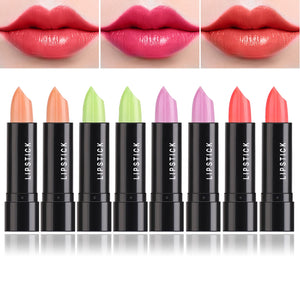 LZYLLS labial cambia color, envase compacto para uso diario.