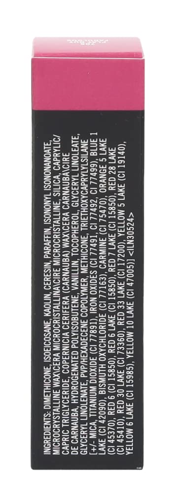 MAC Barra de Labios Retro Matte 705, color intenso que resiste comidas.