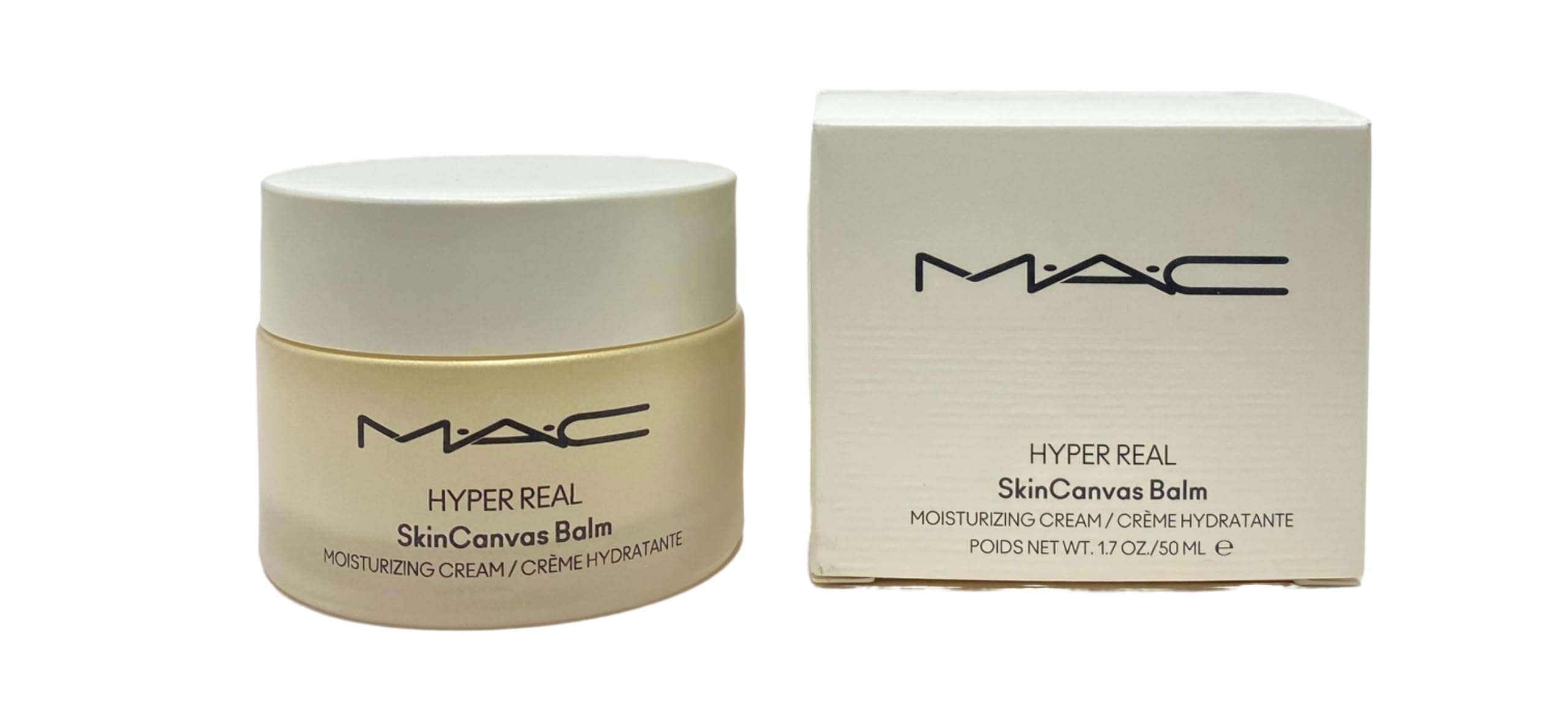 MAC Hyper Real SkinCanvas Balm textura cremosa para una aplicación suave.