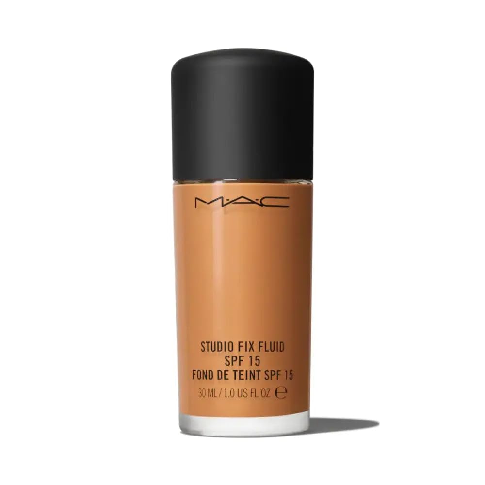 MAC Studio Fix Fluid SPF15 NC47, tono NC47, acabado natural, uso diario.