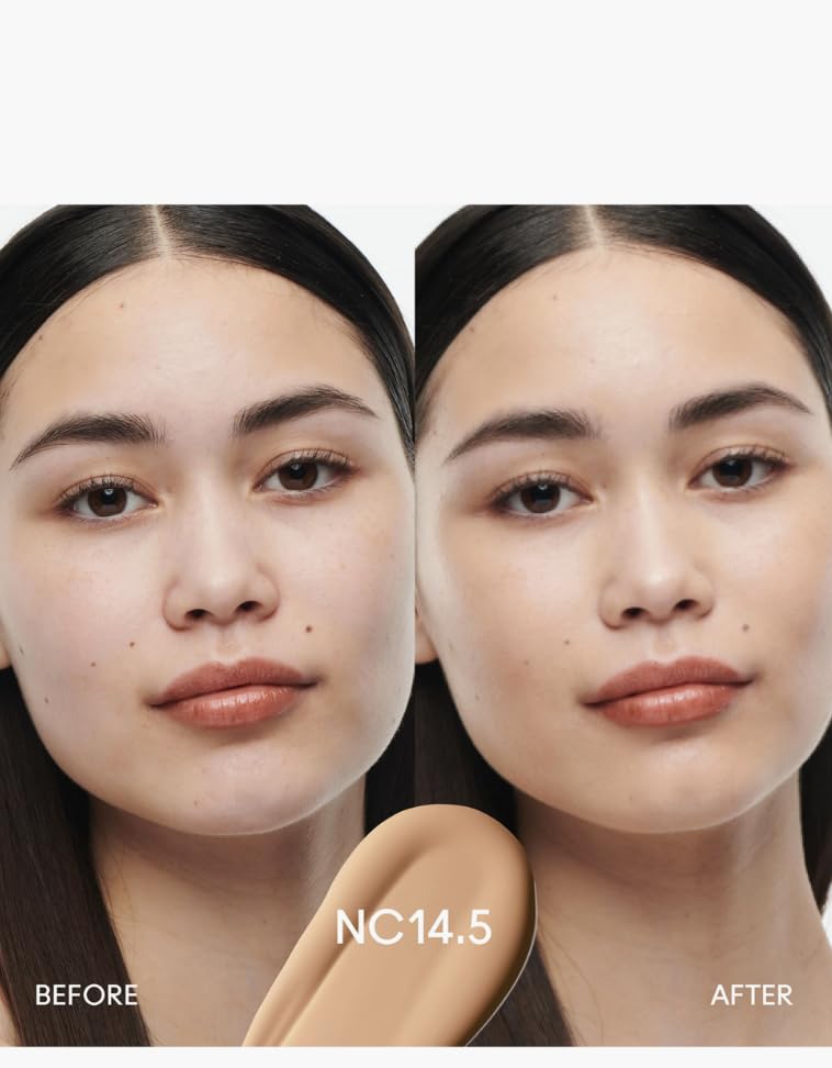 MAC Studio Radiance Serum, aplicación ligera para acabado natural.