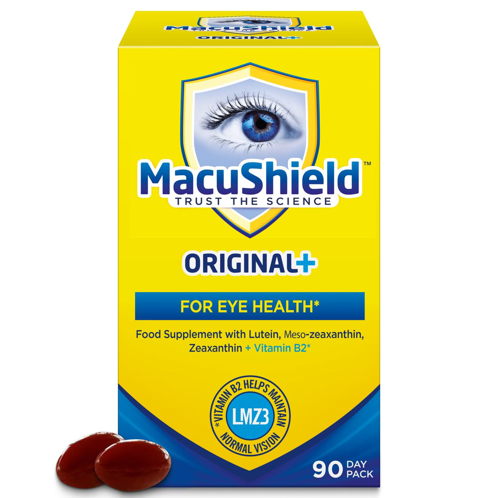 MacuShield ConfettiWOW cápsulas sobre caja de 90 para uso diario