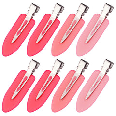 Pinza MADHOLLY sin dobleces para cabello, acabado gradiente rosa para uso diario