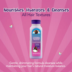 Magical Tresses Afro Unicorn cabello mojado aporta hidratación profunda