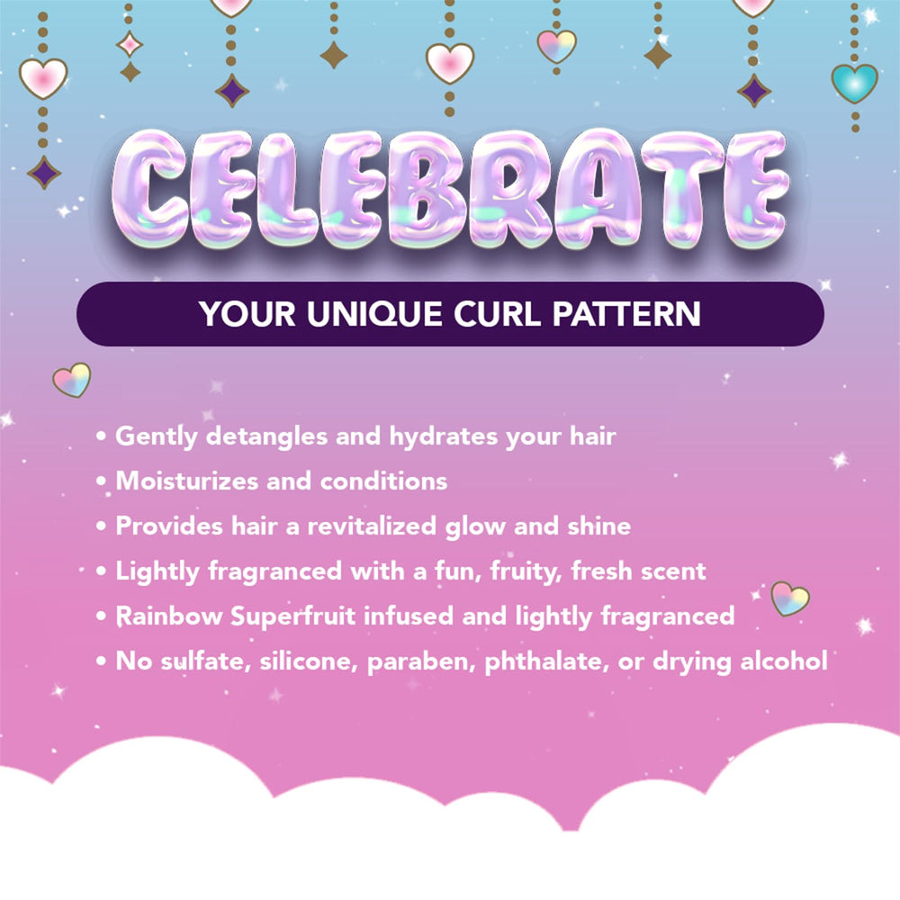 Magical Tresses Afro Unicorn rizos definidos con brillo natural