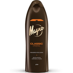 Magno gel de ducha: fragancia duradera que perfuma la ducha y la habitación.