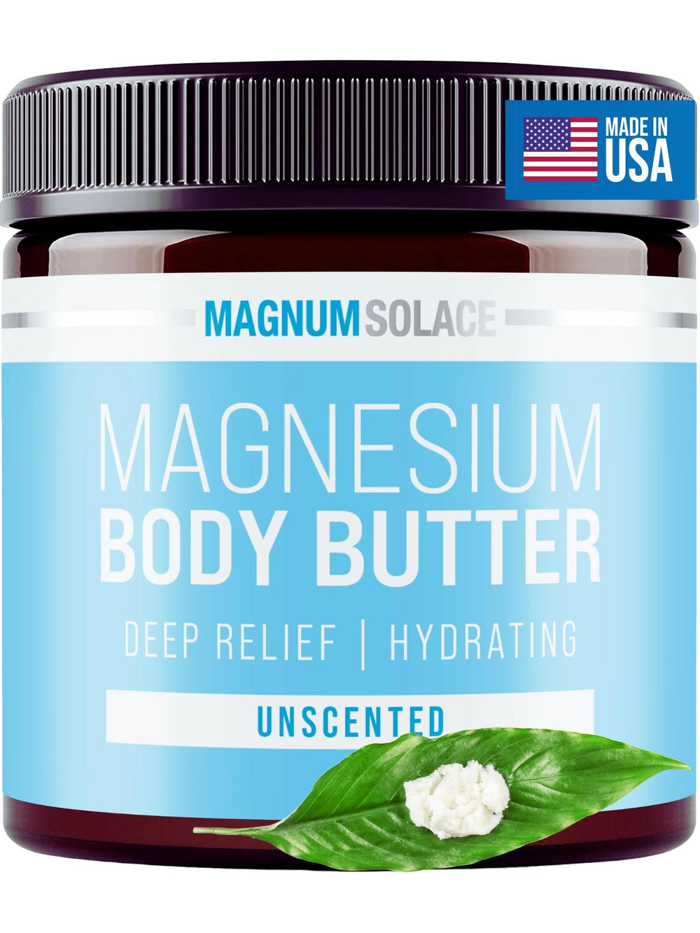 Magnum Solace ritual nocturno relajante con crema de magnesio.