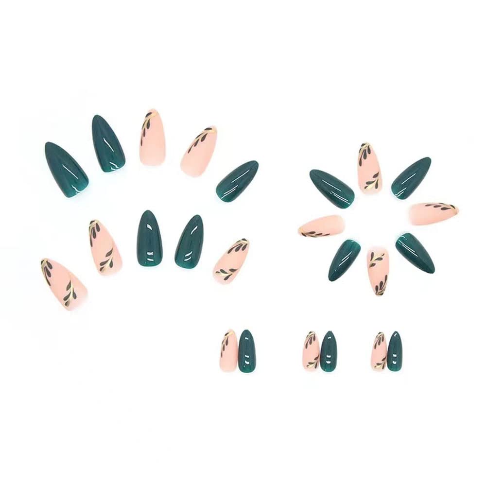 Magrace conjunto de aplicación de uñas con pegamento y pasos simples para fijarlas