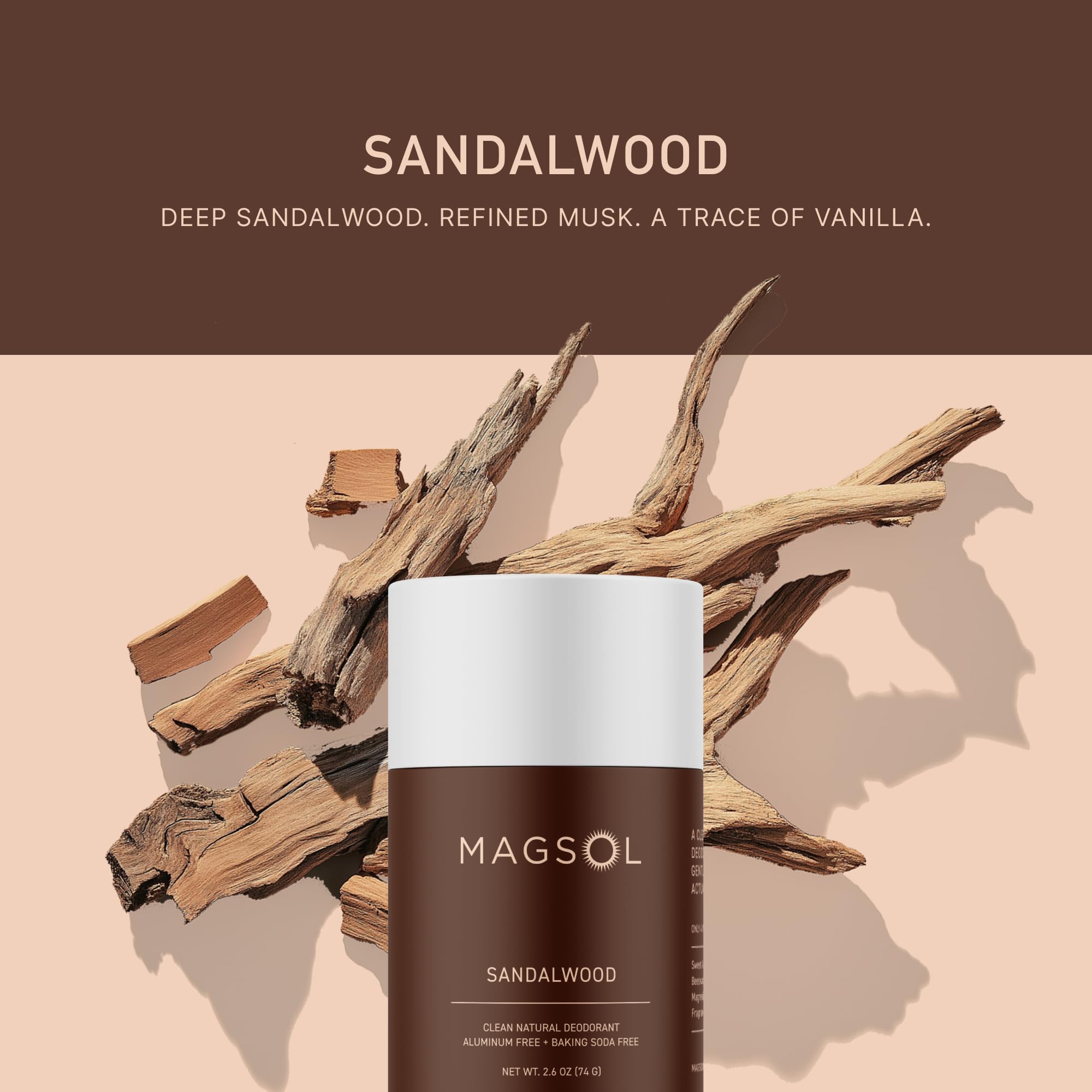 Duración diaria de MagSol Organics para hombres y mujeres activos.