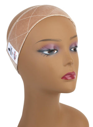 MainBasics banda-agarre para pelucas beige, mantiene la peluca en su lugar.