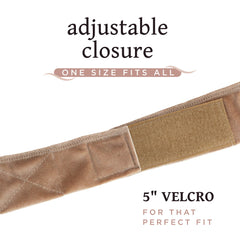 MainBasics cierre-gancho-y-bucle-ajuste, talla adaptable para mayor comodidad.