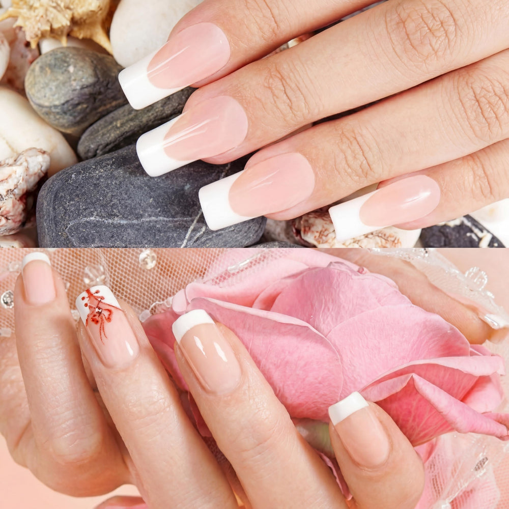 Maitys acabado frances brillo natural para uñas pulidas en casa.