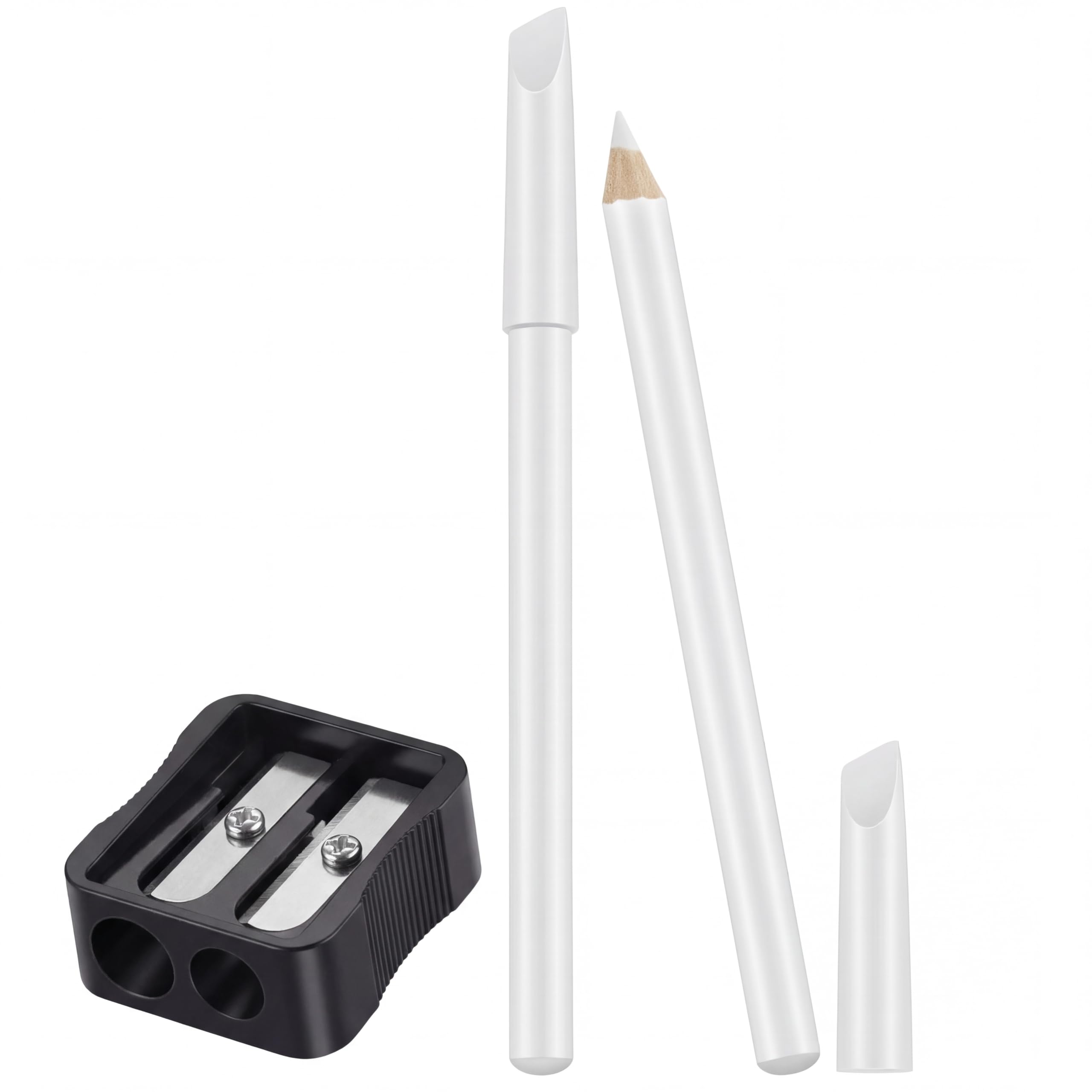 Maitys lapiz blanco uñas frances 2 en 1 para puntas perladas en casa.