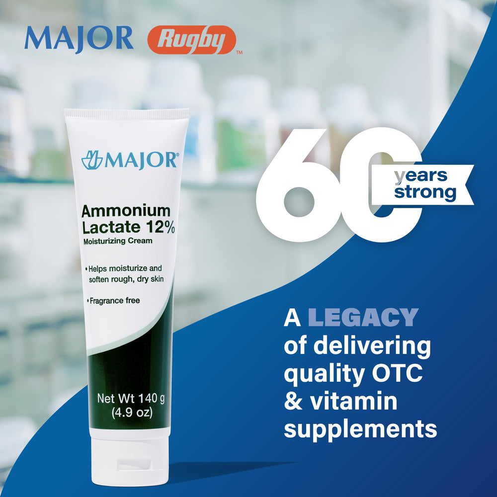 MAJOR Ammonium Lactate 12% crema sin fragancia, opción para piel sensible