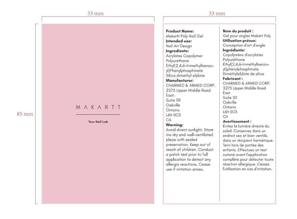 Makartt aplicacion-precisa-francesa-uñas-sin-hema, ideal para manicura profesional en casa.