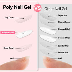 Makartt disenos-brillantes-uñas-glitter-sin-hema, look llamativo para eventos.