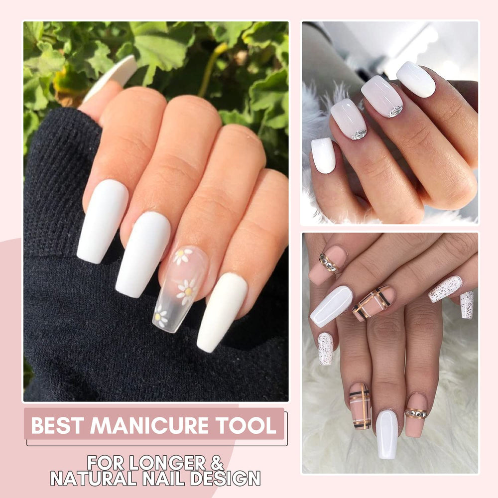 Makartt extensiones-uñas-formas-diferentes-sin-hema, adaptables a tu estilo.
