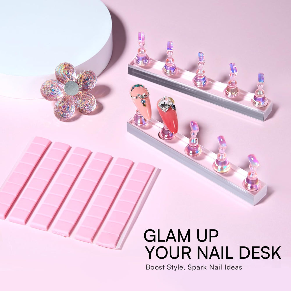 Soporte magnético Makartt para mostrar diseños de uñas con estabilidad