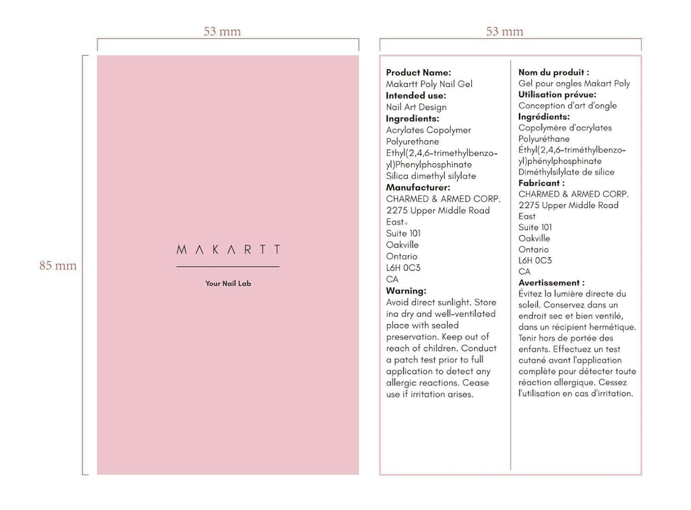 Protege uñas débiles y favorece crecimiento con Makartt gel.