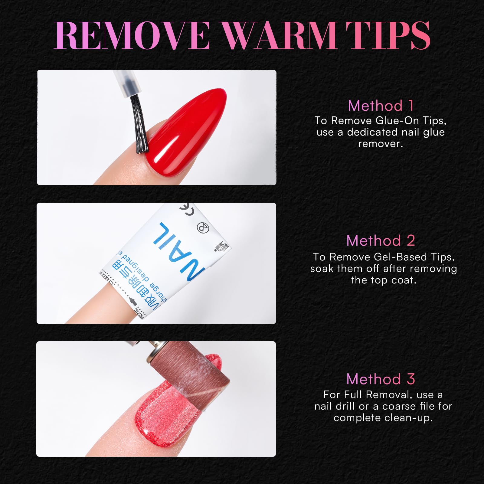 Makartt tips en empaque de 504 unidades, listas para uso.