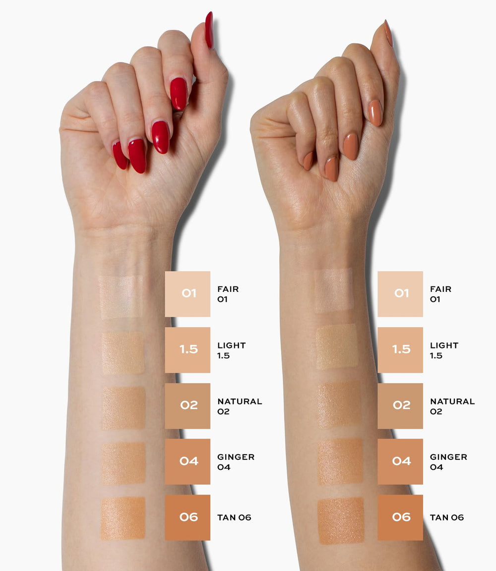 MAKE Beauty Diffusion Dew Skin Tint: efecto desvanecimiento de poros para piel suave.