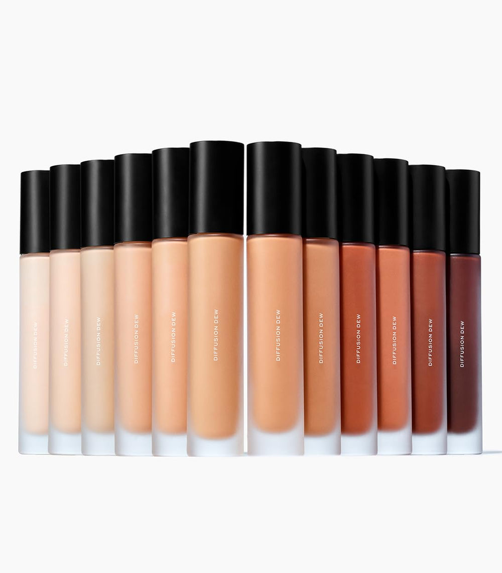 MAKE Beauty Diffusion Dew Skin Tint: libre de parabenos y ftalatos para cuidado limpio.